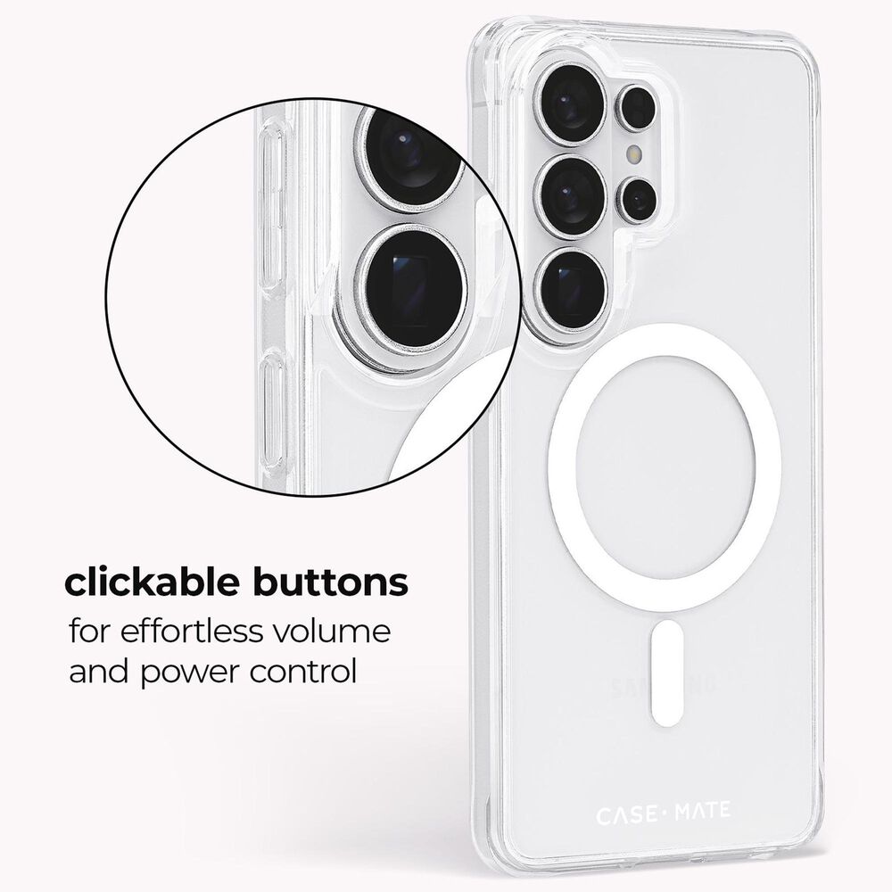 Case-Mate Tough Case with Magnet for Samsung Galaxy S26 Ultra in Clear, , large