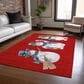 Dalyn Rug Company Wonderland WN34 Red 3" x 5" Area Rug, , large