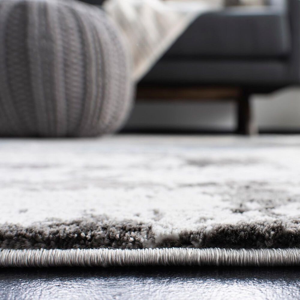 Safavieh Craft CFT820F 4&#39; Square Grey and Blue Area Rug, , large