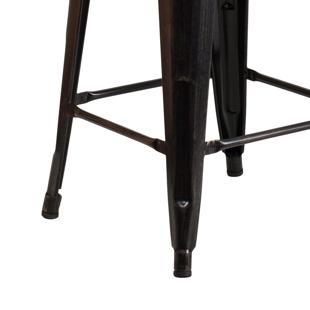 Flash Furniture 24&quot; Counter Stool in Gold, , large