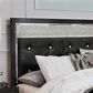 Ashley Kaydell Queen Uph Panel Bed in Dark Gray and Black, , large