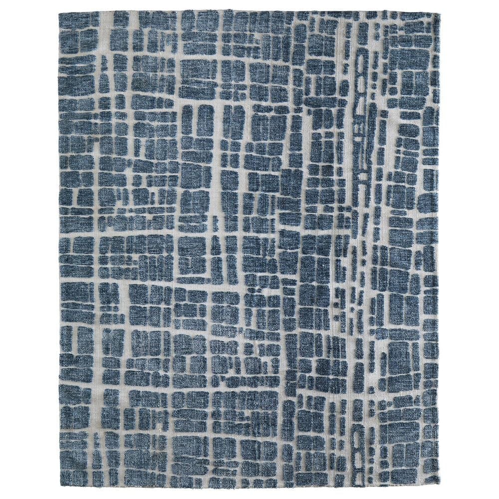 Feizy Colton Blue 2" x 3" Area Rug, , large