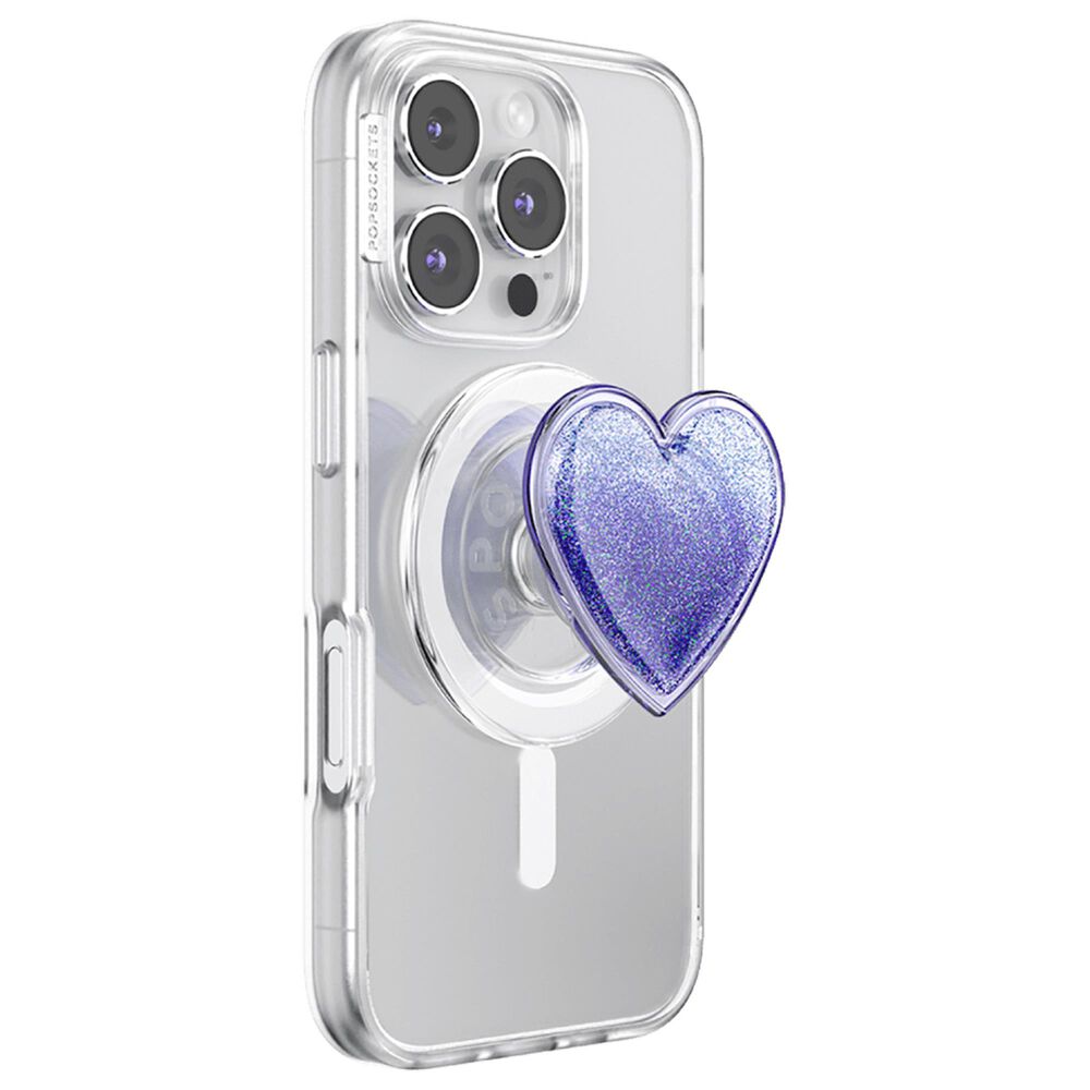 PopSockets MagSafe Circle PopGrip in Tidepool Squishy Heart Lavender, , large