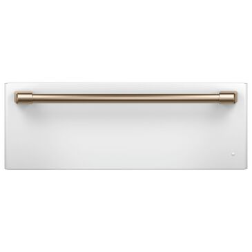 Cafe 30 " Warming Drawer in Matte White, , large