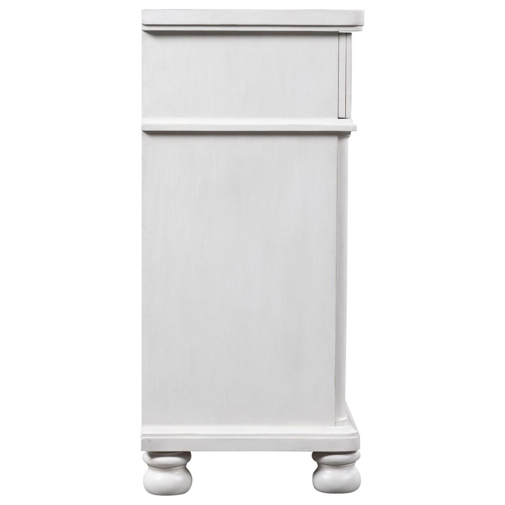Ashley Rowlenstown 5-Piece King Poster Bedroom Set in Antique White, , large