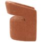 Furniture of America Rivena Modern Arm Chair with Casters in Rustic Orange, , large