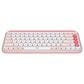 Logitech POP Icon Keys Wireless Bluetooth Keyboard in Rose and Off White, , large