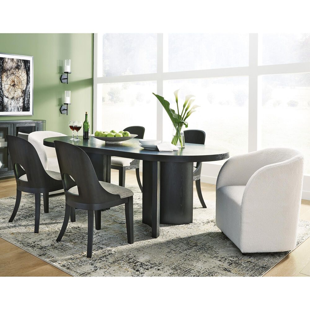 Millenium Rowanbeck 7-Piece Dining Set in Black, , large