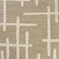 L&R Resources Geoblend Geometric 9" x 12" Natural and Ivory Area Rug, , large