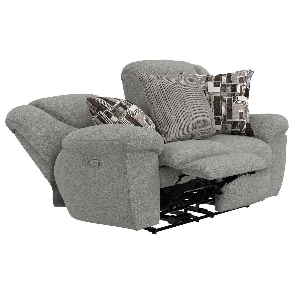 Catnapper Trifecta Power Reclining Rocking Loveseat in Nature, , large