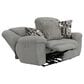 Catnapper Trifecta Power Reclining Rocking Loveseat in Nature, , large