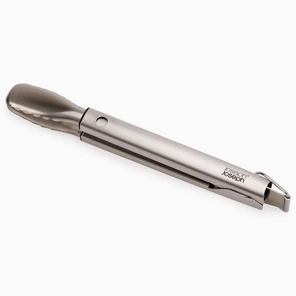 Joseph Joseph GrillOut BBQ Tongs with Retractable Head in Stainless Steel, , large