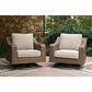 Ashley Laguna Heights Patio Swivel Lounge Chair in Beige, , large