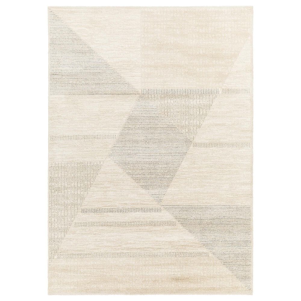Surya Gavic 2" x 3" Ivory and Medium Gray Area Rug, , large