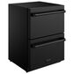 Thor Kitchen Gordon Ramsay 5.4 Cu. Ft. Undercounter Drawer Freezer with Handle Kit in Black, , large