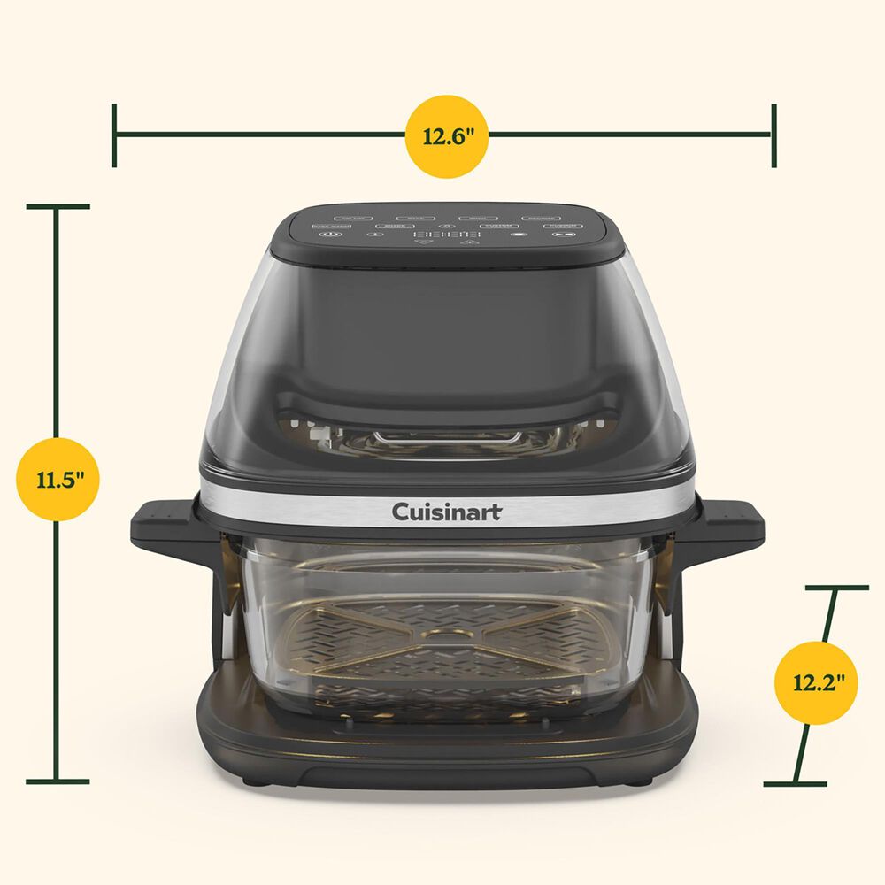 Cuisinart ClearView 4 qt Glass Basket Air Fryer, , large