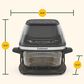 Cuisinart ClearView 4 qt Glass Basket Air Fryer, , large