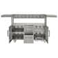 Coyote Outdoor 50" Hybrid or Combo Grill Cart in Stainless Steel, , large