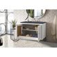 James Martin Vanities Athens 36" Single Bathroom Vanity in Glossy White with 3 cm Charcoal Soapstone Quartz Top and Rectangular Sink, , large