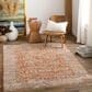Surya Aspendos 12" x 15" Rust, Burgandy, Dusty Pink, Demin, Wheat, Taupe, Gray, Black and Cream Area Rug, , large