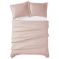 Pem America Cannon Solid 3-Piece King Duvet Cover Set in Blush, , large
