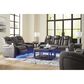 Ashley Fyne-Dyme 3-Piece Power Reclining Living Room Set in Shadow, , large