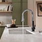 Kohler Tone Pull-Down Kitchen Sink Faucet in Polished Chrome and Matte Black, , large
