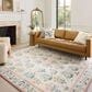 Rifle Paper Co. x Loloi Eden Mughal Rose 7"6" x 9"6" Blush Area Rug, , large