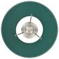 Golden Lighting Orwell 1-Light Medium Pendant with Pine Green Shade in Pewter, , large
