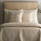 Ann Gish Lamina King Coverlet in Sand, , large