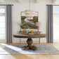 Home Trends & Design Colonial Plantation 48" Dining Table in Weathered Teak - Table Only, , large
