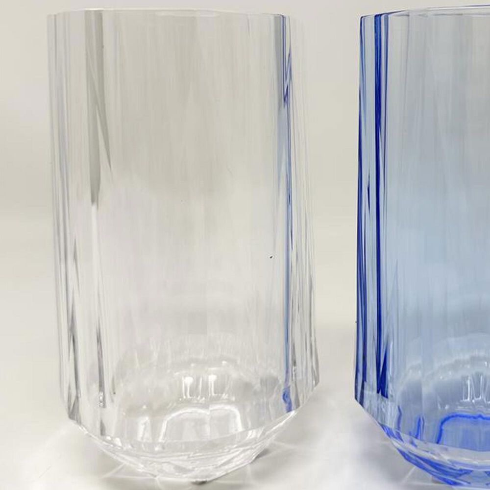 LeadingWare Crystal Diamond 16 Oz Highball Tumbler in Clear, , large