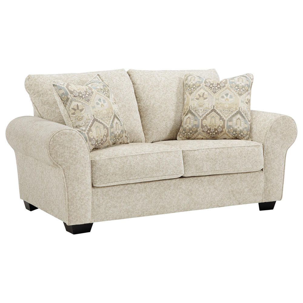 Signature Design by Ashley Haisley Stationary Loveseat in Ivory, , large