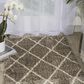 Nourison Brisbane BRI03 8"2" x 10" Stone Area Rug, , large