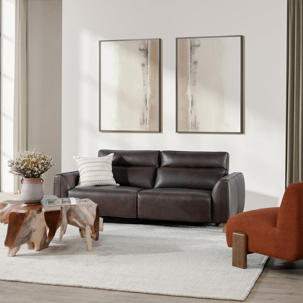 IMPORTED DINING Conway 2-Piece Power Reclining Sofa in Brown, , large