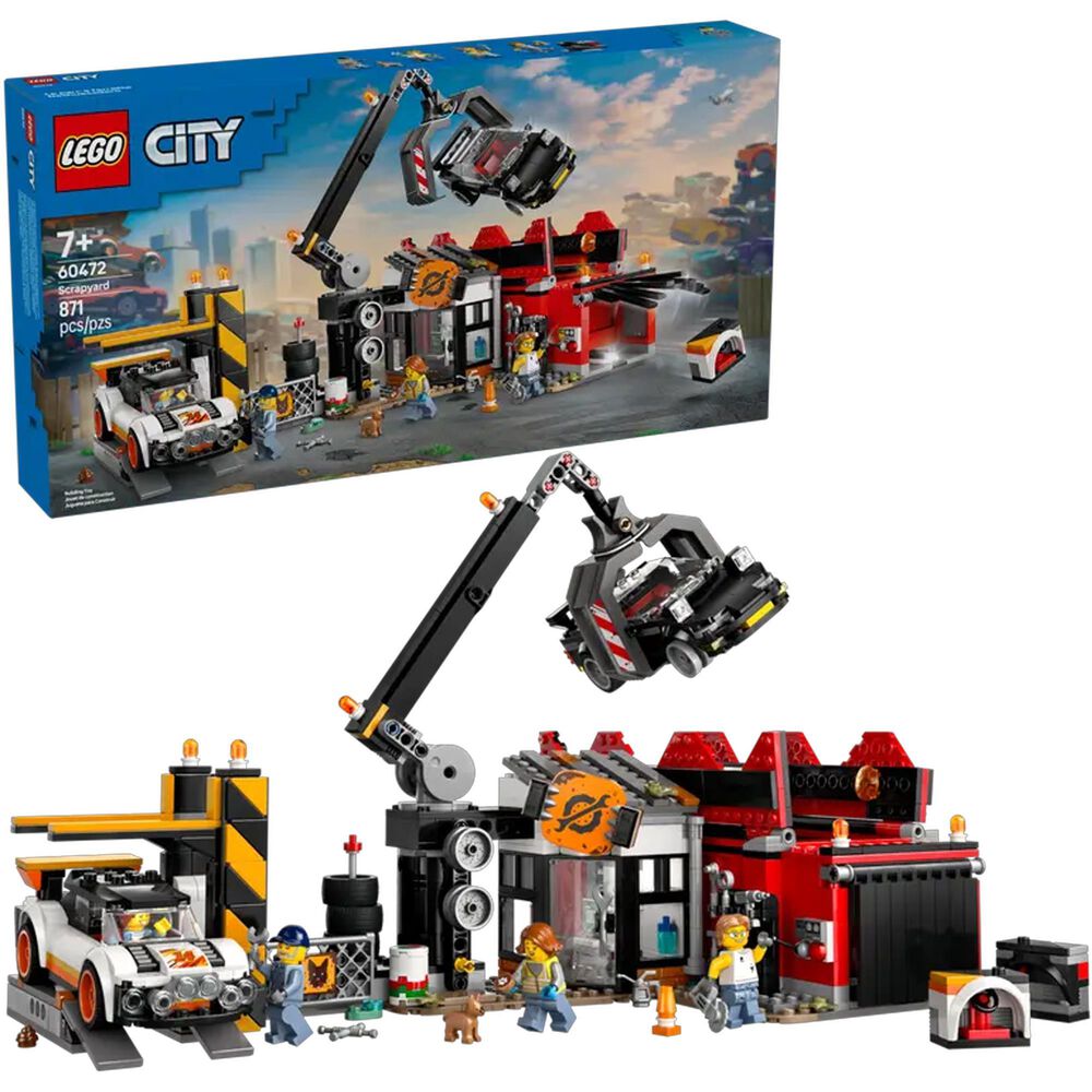 LEGO City Scrapyard with Cars, , large