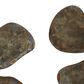 Maple and Jade Industrial Fan Sculpture in Distressed Gray and Rust Brown (Set of 2), , large