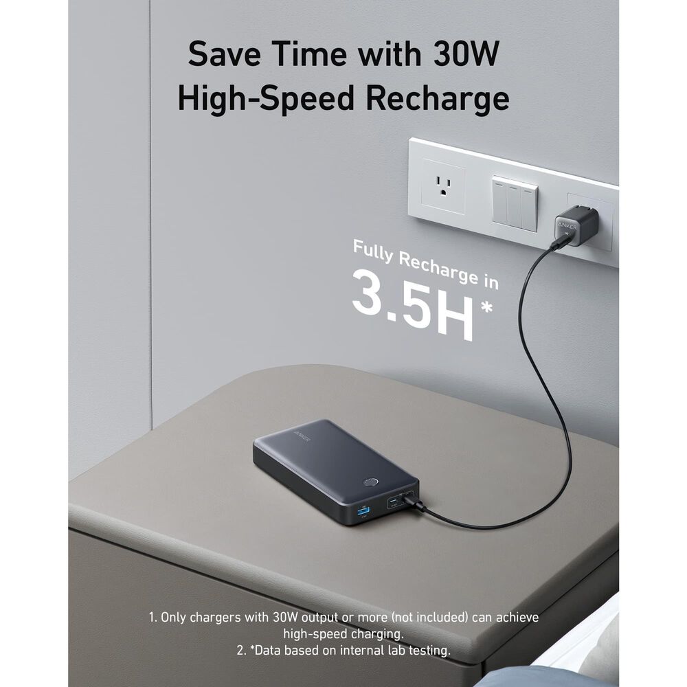 Anker 24000mAh Power Bank for Laptop in Black, , large