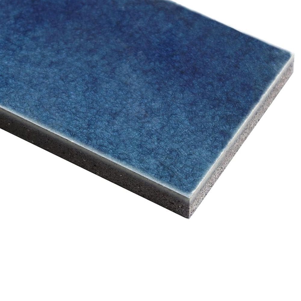 Soho Studio ColorHues Blue Jean 2" x 8" Lava Stone Tile, , large