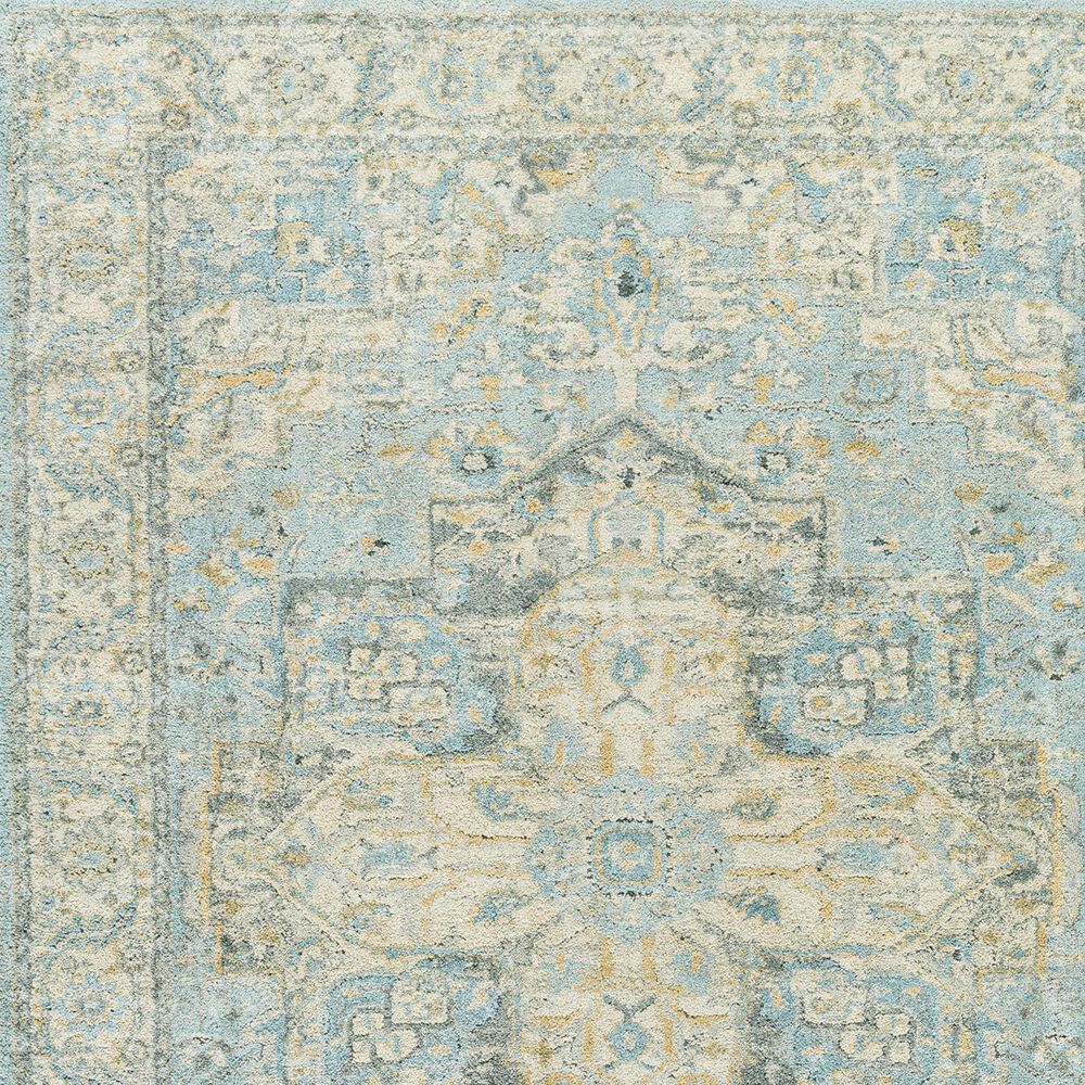 Surya Avellino 10&#39; x 14&#39; Light Beige, Pale Blue, Gray, Denim, Tan, Deep Teal and Light Olive Area Rug, , large
