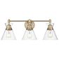 Golden Lighting Malta 3-Light Bath Vanity in Brushed Champagne Bronze, , large
