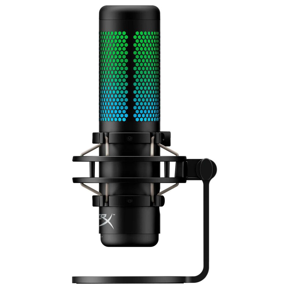 Hyperx QuadCast S Wired Multi-Pattern USB Electret Condenser Microphone, , large