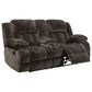 Furniture of America Hoyt 3-Piece Reclining Living Room Set in Brown, , large