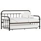 Richlands Furniture Kirkland Metal Twin Stat Daybed in Dark Bronze, , large