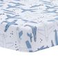 Lambs and Ivy Little Aviator 3-Piece Crib Bedding Set in Blue and White, , large