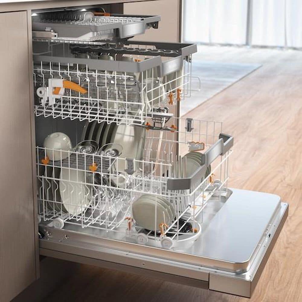 Miele 24&quot; Built-In Semi Integrated Dishwasher in Panel Ready, , large