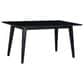 Linon Home Decor Cadence Dining Table in Black - Table Only, , large