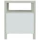 Butler Specialty Company Nora 2 Drawer Nightstand with Open Shelf in Sage Green, , large