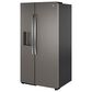 GE Appliances 24 Cu. Ft. Counter-Depth Side-By-Side Refrigerator in Fingerprint Resistant Slate, , large