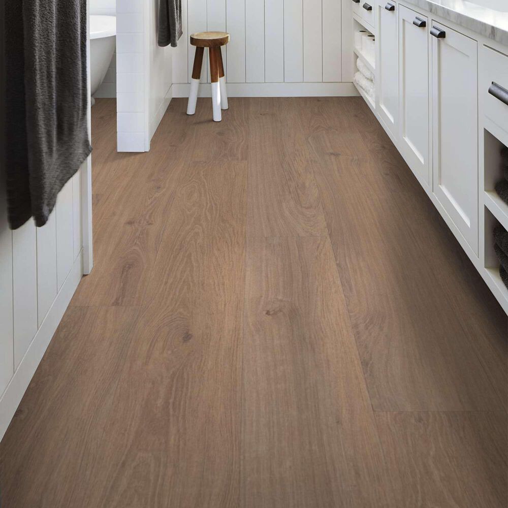Shaw Vinyl Tile Ascent Natural Bevel Habitat 9&quot; x 72&quot; Vinyl Plank, , large